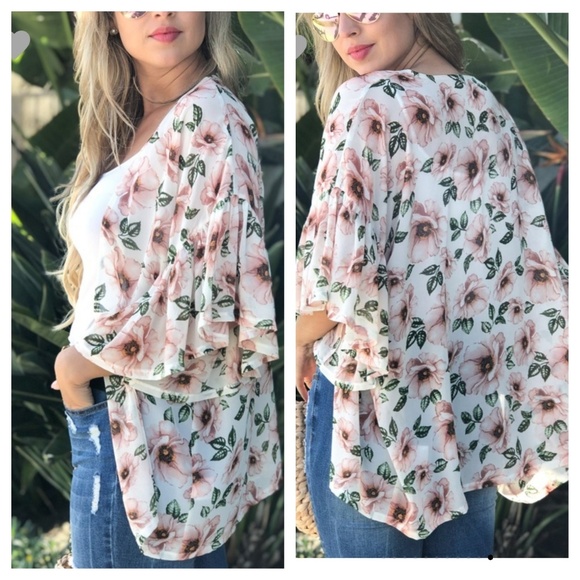 Molly floral kimono - Picture 2 of 4